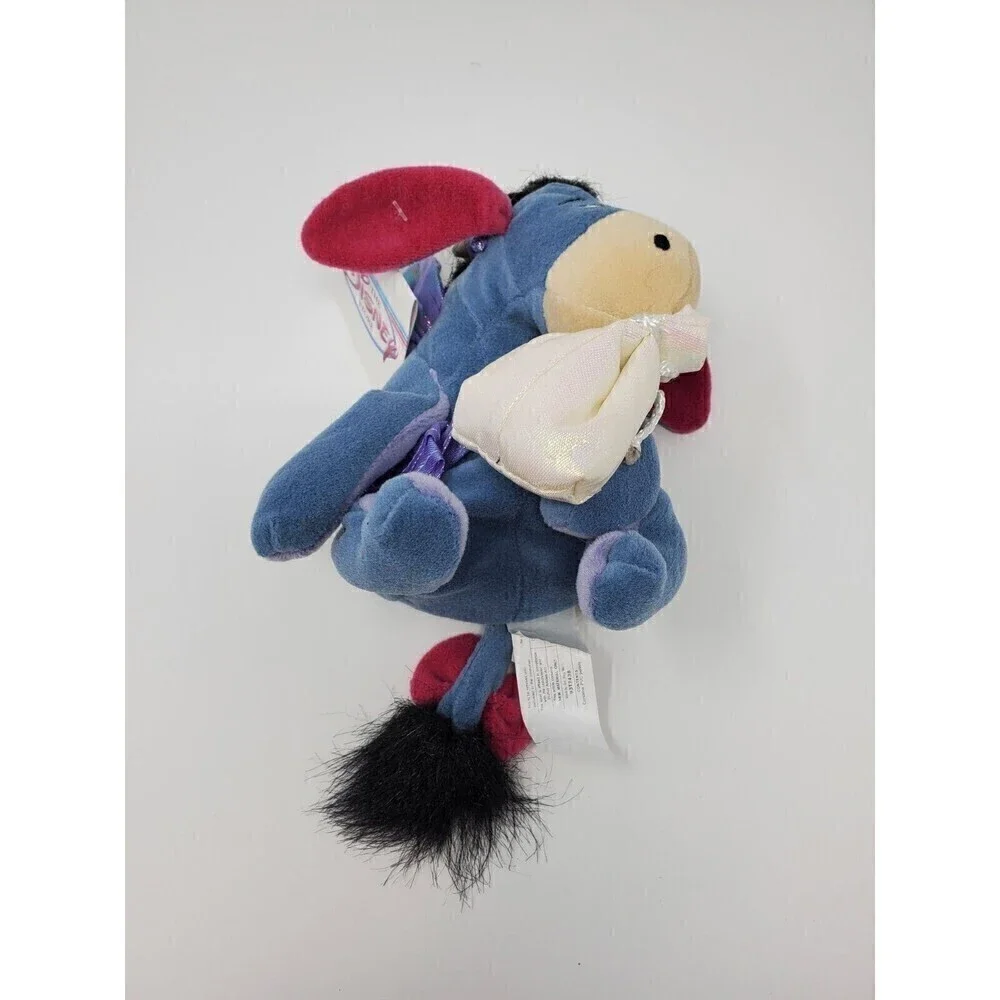 THE DISNEY STORE SUGAR PLUM FAIRY EEYORE BEAN BAG PLUSH TOY EXCLUSIVE RETIRED
